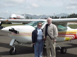 Ann & Michael Bond with Guppy